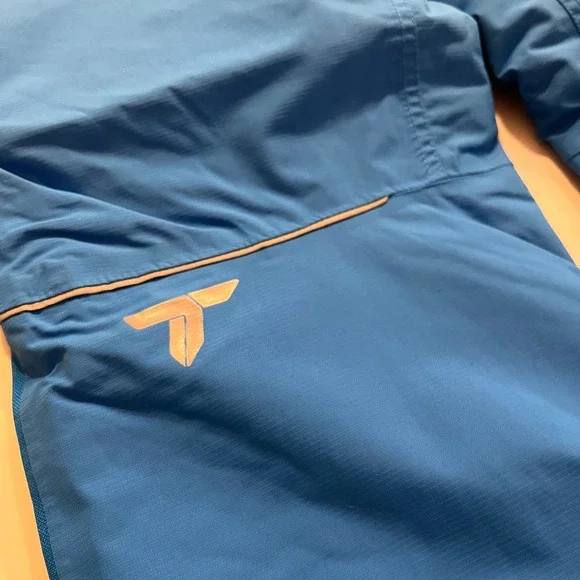 Columbia Titanium Omni-Tech Kids Blue Waterproof Snow Pants Sz. LG Ski Snowboard - Picture 9 of 16